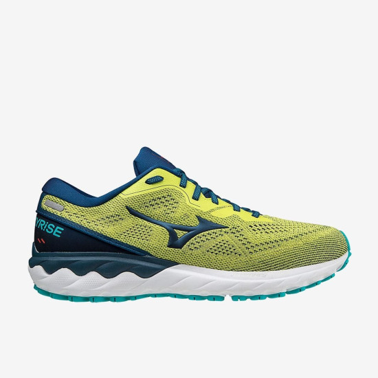 Sepatu Lari Mizuno Wave Skyrise 2 Evening Primrose GSea Ceramic J1GC2109-84