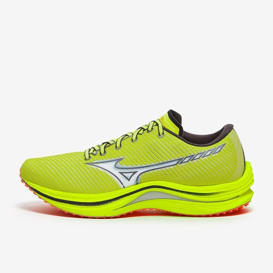 Sepatu Lari Mizuno Wave Rebellion Neo Lime White Neon Flame J1GC2117-02 Sepatu Lari Mizuno Wave Rebellion Neo Lime White Neon Flame J1GC2117-02