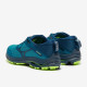 Sepatu Lari Mizuno Wave Rider TT Algiers Blue Gibraltar Sea Neo Lime J1GC2132-84