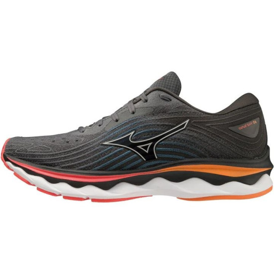 Sepatu Lari Mizuno Wave Sky 6 Iron Gate Nimbus Cloud Soleil J1GC2202 51-7 Sepatu Lari Mizuno Wave Sky 6 Iron Gate Nimbus Cloud Soleil J1GC2202 51-7