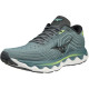 Sepatu Lari Mizuno Wave Horizon 6 Smoke Blue Ebony Neo Lime J1GC2226 15-7