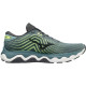 Sepatu Lari Mizuno Wave Horizon 6 Smoke Blue Ebony Neo Lime J1GC2226 15-7