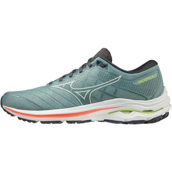 Sepatu Lari Mizuno Wave Inspire 18 Smoke Blue White Neon Flame J1GC2244 01-7 Sepatu Lari Mizuno Wave Inspire 18 Smoke Blue White Neon Flame J1GC2244 01-7