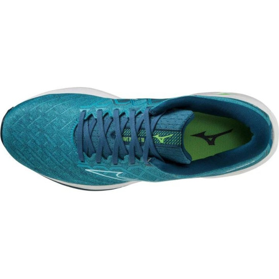 Sepatu Lari Mizuno Wave Inspire 18 Moroccan Blue White Gibraltar J1GC2244 02-7 Sepatu Lari Mizuno Wave Inspire 18 Moroccan Blue White Gibraltar J1GC2244 02-7