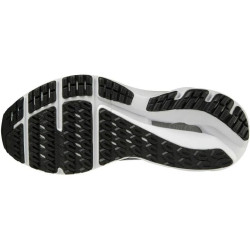 Sepatu Lari Mizuno Wave Inspire 18 Wide Fit (2E) Black Silver Ebony J1GC2245 04-7