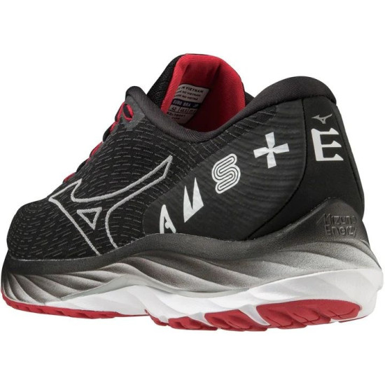 Sepatu Lari Mizuno Wave Rider 26 Amsterdam Black hite Tango Red J1GC2262 01-5 Sepatu Lari Mizuno Wave Rider 26 Amsterdam Black hite Tango Red J1GC2262 01-5