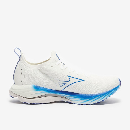 Sepatu Lari Mizuno Wave Neo Wind Undyed White Peace Blue J1GC2278-01