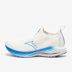 Sepatu Lari Mizuno Wave Neo Wind Undyed White Peace Blue J1GC2278-01