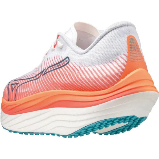 Sepatu Lari Mizuno Wave Rebellion Pro White Silver Soleil J1GC2317 01-6 Sepatu Lari Mizuno Wave Rebellion Pro White Silver Soleil J1GC2317 01-6