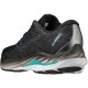 Sepatu Lari Mizuno Wave Inspire 19 Black Metallic Grey Biscay Green J1GC2344 02-7