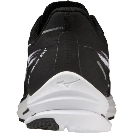 Sepatu Lari Mizuno Wave Rebellion Sonic Black White J1GC2392 01-5 Sepatu Lari Mizuno Wave Rebellion Sonic Black White J1GC2392 01-5