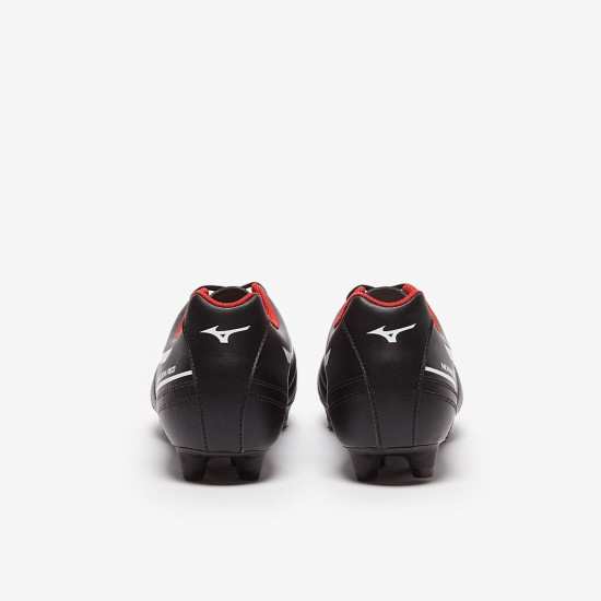 Sepatu Bola Mizuno Monarcida II Select FG Black White P1GA2105-01