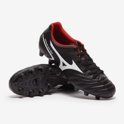 Sepatu Bola Mizuno Monarcida II Select FG Black White P1GA2105-01