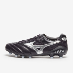 Sepatu Bola Mizuno Morelia Demea Japan Obsidian Galaxy Silver P1GA2110-03