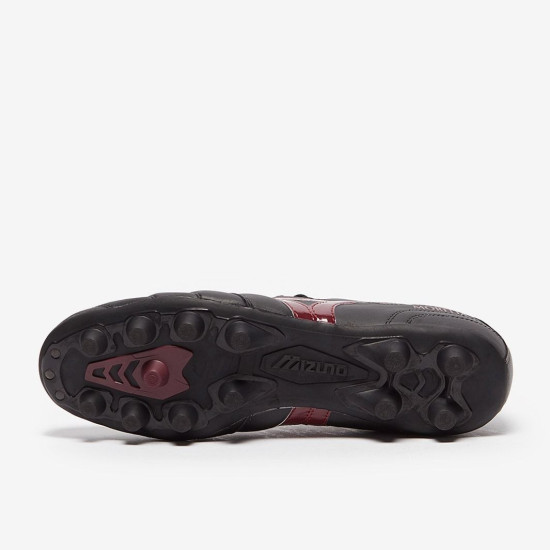 Sepatu Bola Mizuno Morelia II Elite Black Tawny Port Black P1GA2112-00 Sepatu Bola Mizuno Morelia II Elite Black Tawny Port Black P1GA2112-00