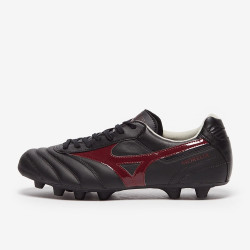 Sepatu Bola Mizuno Morelia II Elite Black Tawny Port Black P1GA2112-00