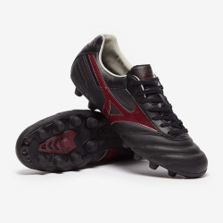 Sepatu Bola Mizuno Morelia II Elite Black Tawny Port Black P1GA2112-00