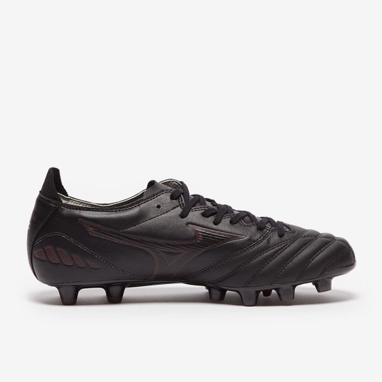 Sepatu Bola Mizuno Morelia Neo III Pro Black Tawny Port Black P1GA2183-00