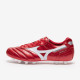 Sepatu Bola Mizuno Morelia II Made In Japan FG High Risk Red White Galaxy Silver P1GA2201-60