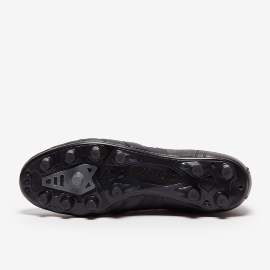 Sepatu Bola Mizuno Morelia II Made In Japan FG Black Black Iridescent P1GA2201-99
