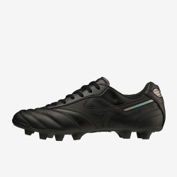 Sepatu Bola Mizuno Morelia II Elite FG Black Black Iridescent P1GA2212-99