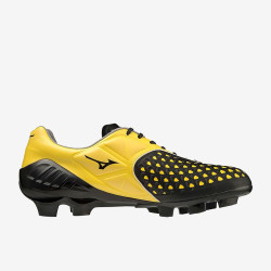 Sepatu Bola Mizuno Wave Ignitus Japan FG Cyber Yellow Black P1GA2244-09