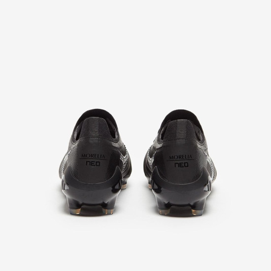Sepatu Bola Mizuno Morelia Neo III ß Made In Japan FG Black Iridescent Black P1GA2290-99