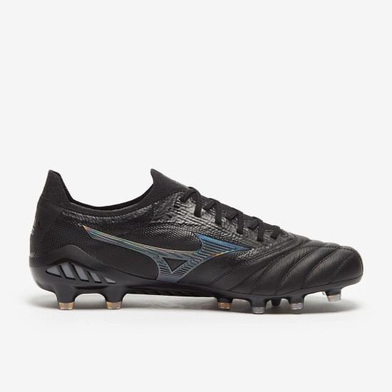 Sepatu Bola Mizuno Morelia Neo III ß Made In Japan FG Black Iridescent Black P1GA2290-99 Sepatu Bola Mizuno Morelia Neo III ß Made In Japan FG Black Iridescent Black P1GA2290-99