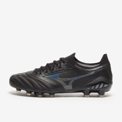 Sepatu Bola Mizuno Morelia Neo III ß Made In Japan FG Black Iridescent Black P1GA2290-99