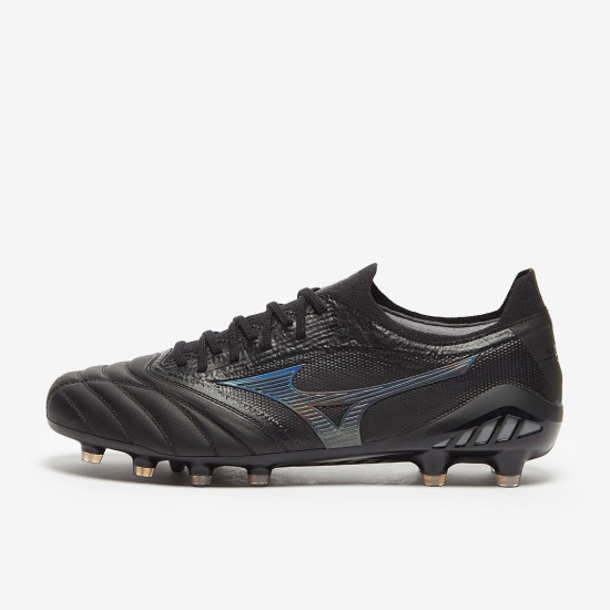 Sepatu Bola Mizuno Morelia Neo III ß Made In Japan FG Black Iridescent Black P1GA2290-99 Sepatu Bola Mizuno Morelia Neo III ß Made In Japan FG Black Iridescent Black P1GA2290-99