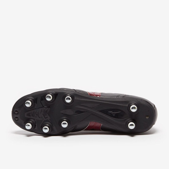Sepatu Bola Mizuno Morelia II Pro Si SG Black Tawny Port Black P1GC2113-00 Sepatu Bola Mizuno Morelia II Pro Si SG Black Tawny Port Black P1GC2113-00