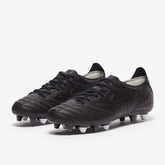 Sepatu Bola Mizuno Morelia Neo III Pro Mix Black Tawny Port Black P1GC2183-00