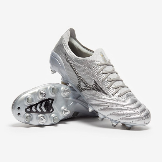 Sepatu Bola Mizuno Morelia Neo III ß Japan Mix Galaxy Silver Black Galaxy Silver P1GC2190-03 Sepatu Bola Mizuno Morelia Neo III ß Japan Mix Galaxy Silver Black Galaxy Silver P1GC2190-03
