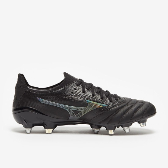 Sepatu Bola Mizuno Morelia Neo III ß Made In Japan Mix SG Black Iridescent Black P1GC2290-99 Sepatu Bola Mizuno Morelia Neo III ß Made In Japan Mix SG Black Iridescent Black P1GC2290-99