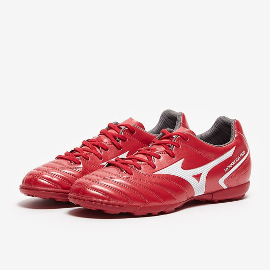 Sepatu Futsal Mizuno Monarcida Neo II Select AS High Risk Red White P1GD2225-60