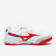 Sepatu Futsal Mizuno Morelia Sala Classic IN White High Risk Red Q1GA2102-62