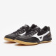 Sepatu Futsal Mizuno Morelia Indoor Black White Galaxy Silver Q1GA2201-01