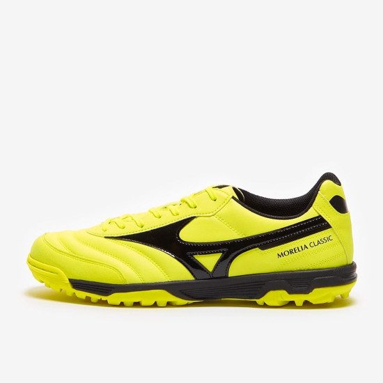 Sepatu Futsal Mizuno Morelia Sala Classic Turf Safety Yellow Black Q1GB2202-45