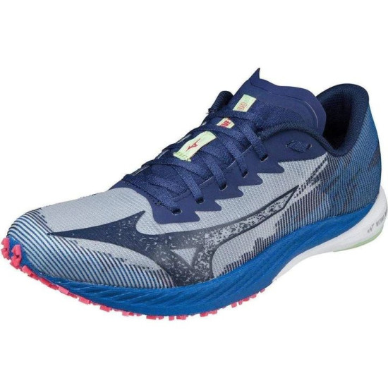 Sepatu Lari Mizuno Wave Duel 3 Blue Depths Diva Pink U1GD2160 25-7