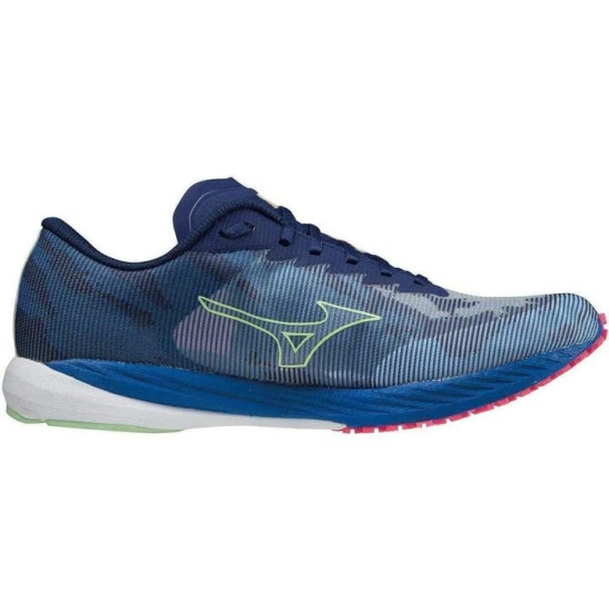 Sepatu Lari Mizuno Wave Duel 3 Blue Depths Diva Pink U1GD2160 25-7