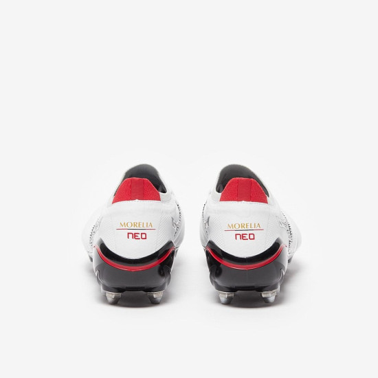 Sepatu Bola Mizuno morelia Neo IV Beta Made in Japan SG Mix White Black Red P1GC2340-09 Sepatu Bola Mizuno morelia Neo IV Beta Made in Japan SG Mix White Black Red P1GC2340-09