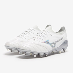 Sepatu Bola Mizuno Morelia Neo III Beta Made In Japan Mix  White Hologram P1GC2390-04