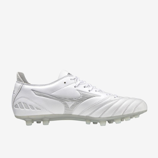 Sepatu Bola Mizuno Morelia Neo III Pro AG  White Hologram P1GA2384-04