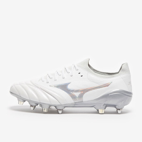 Sepatu Bola Mizuno Morelia Neo III Beta Made In Japan Mix  White Hologram P1GC2390-04