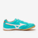 Sepatu Futsal Mizuno Morelia Sala Elite IN Blue Curacao Snow White  Q1GA2301-25