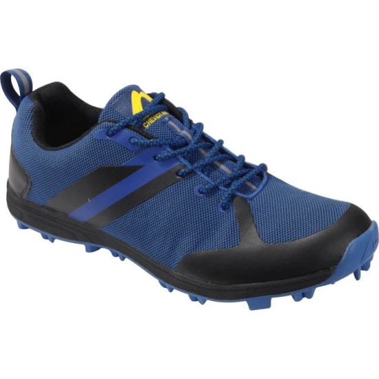 Sepatu Lari More Mile Cheviot Pace Trail Blue White MM2870-7.5