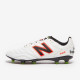 Sepatu Bola New Balance 442 V2 Pro FG White Black Dragonfly MS41FWD2