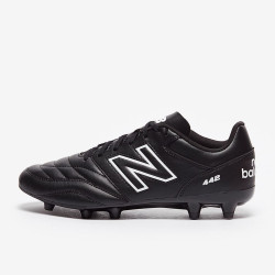 Sepatu Bola New Balance 442 V2 Academy FG Black White MS43FBK2