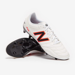 Sepatu Bola New Balance 442 V2 Academy FG White Black Dragonfly MS43FWD2