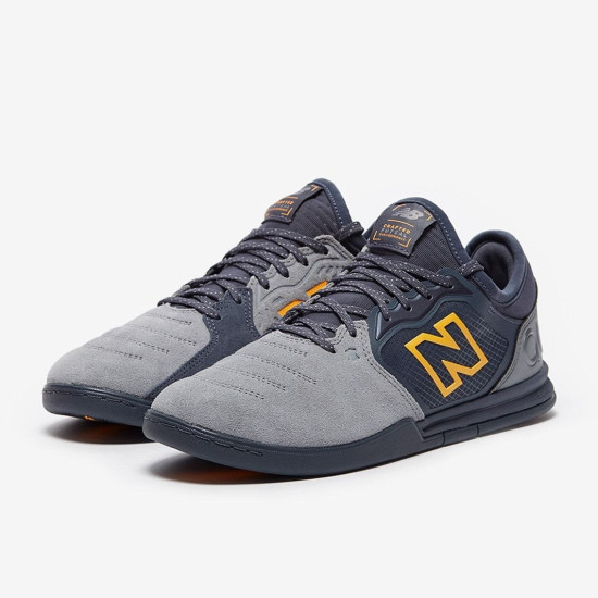 Sepatu Futsal New Balance Audazo 5+ Pro Suede Steel MSASIS55